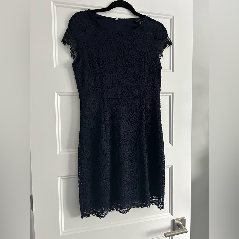 ONLY Lace dress navy size 38